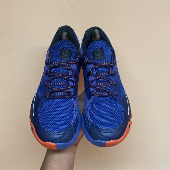 Merrell Women's All Out Charge Unifly Trail Running Sneakers “Purple Orange - Picture 12 of 17